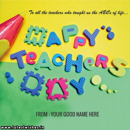 Happy Teachers Day wishes in English