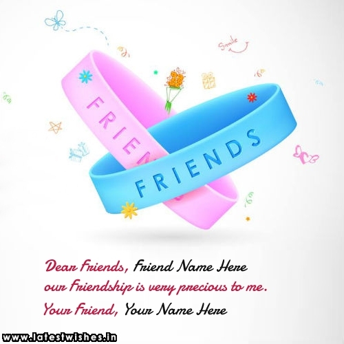 create friendship belt name pictures online