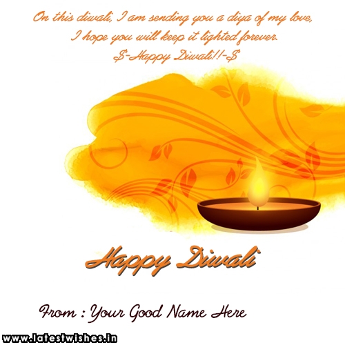write your name on happy diwali diya quotes hd wallpaper free