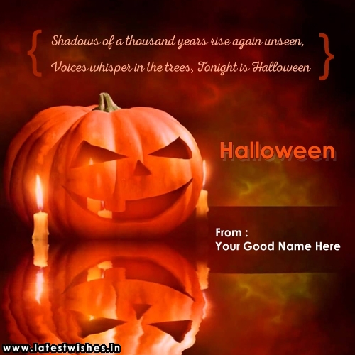 Halloween Pumpkin scary Wishes Picture