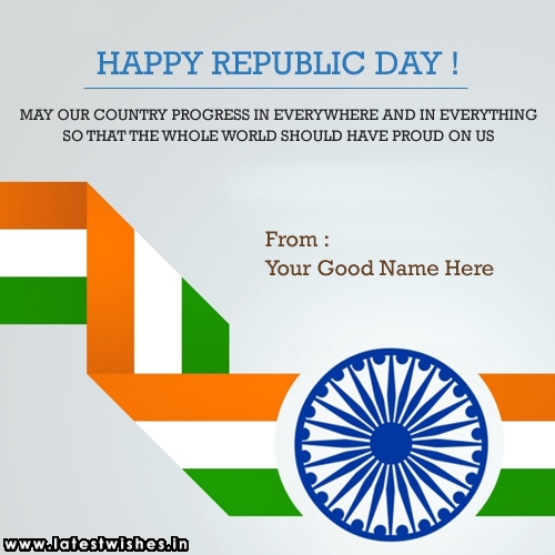 Happy India Republic Day wishes in English