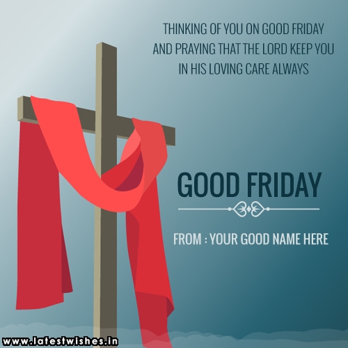 Good Friday Greeting Message