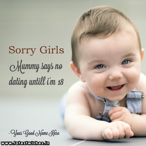 cute baby funny quotes pics with name