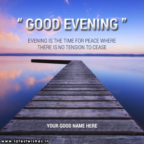 Good Evening quotes in english