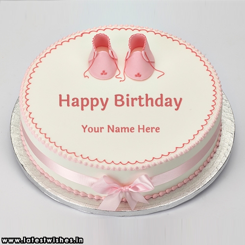 Shoes Birthday cake with Name