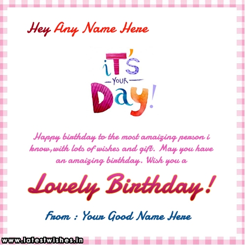 lovely birthday wishes quotes card name pictures