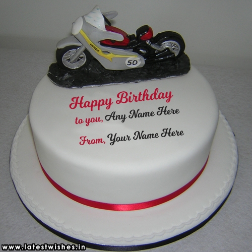 Bike Birthday Cake for Child