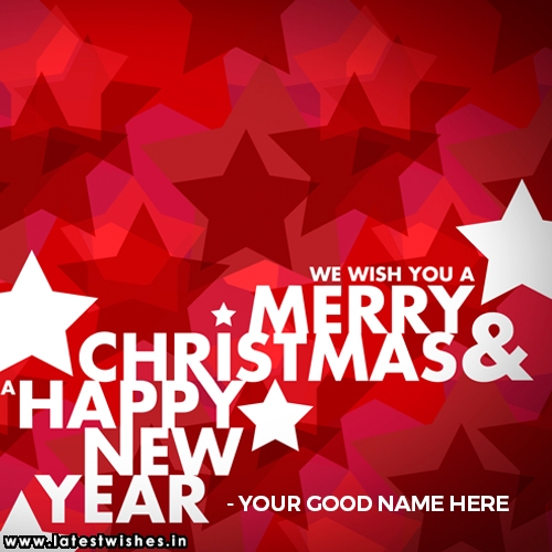 merry Christmas 2018 name picture