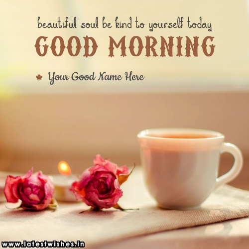 write name on Wish you a Good Day wishes