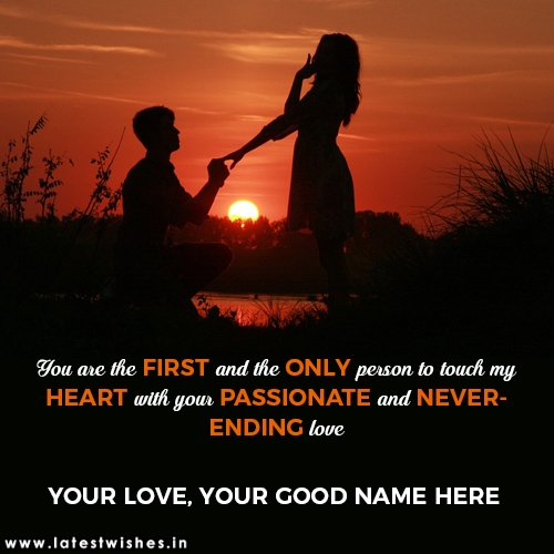romantic message with pictures for wife