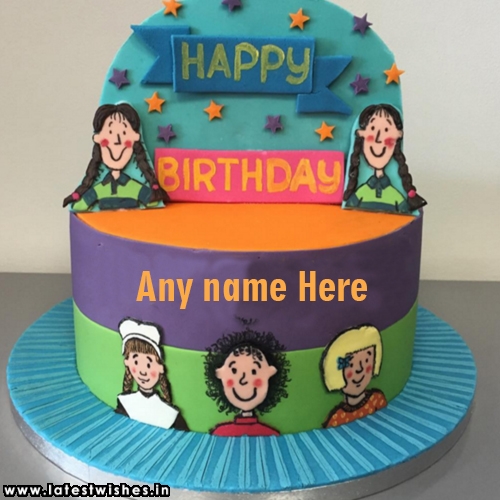 very amazing birthday cake with name