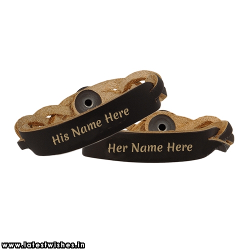 bracelets with names for couples